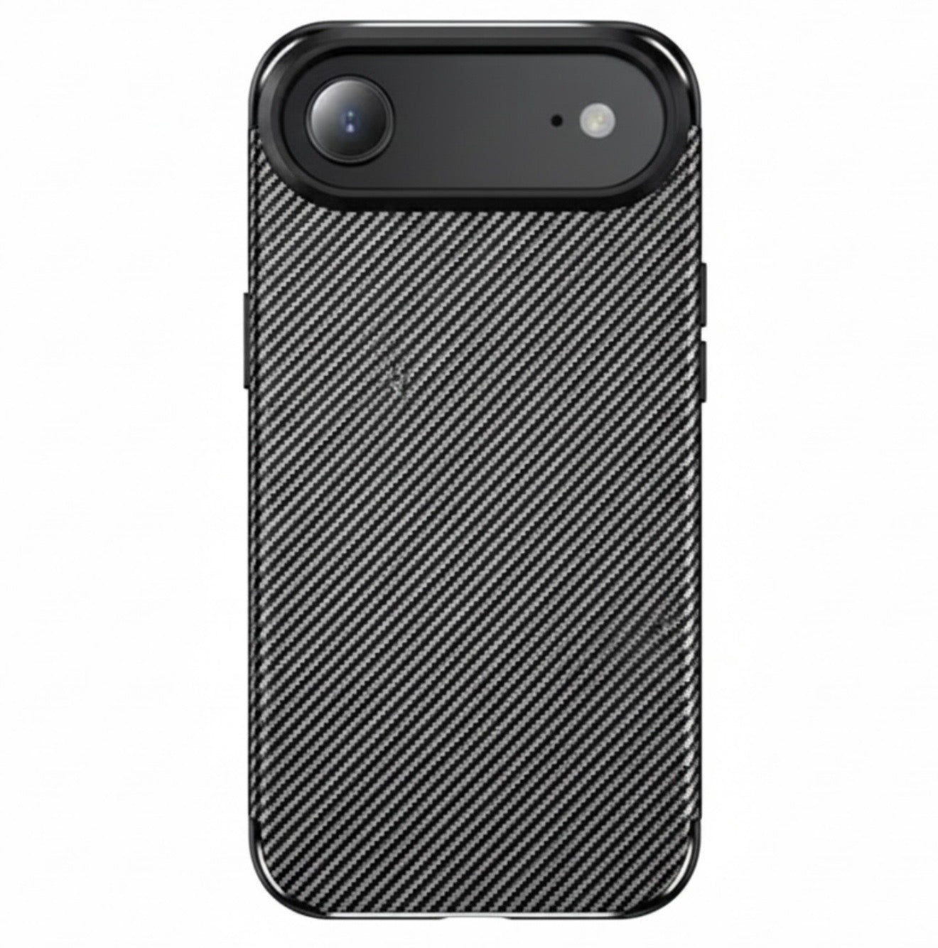 Husa iPhone AiR ,Silicon CarbonFiber ,Antisoc, negru