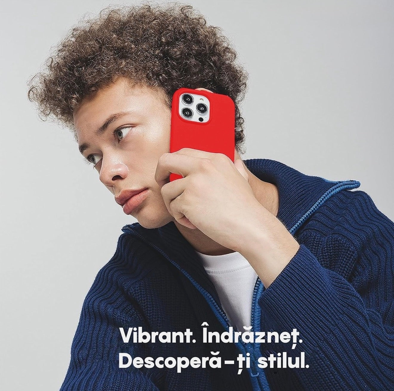 Husa iPhone 14 Plus , Silicon, Microfibra in Interior,Rosu + diverse culori