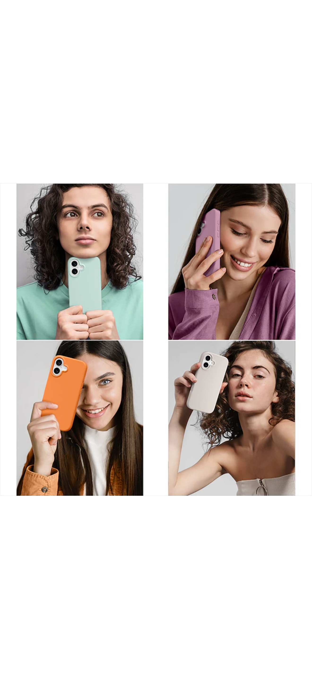 Husa iPhone 17, Silicon, Microfibra in Interior,Rosu + diverse culori