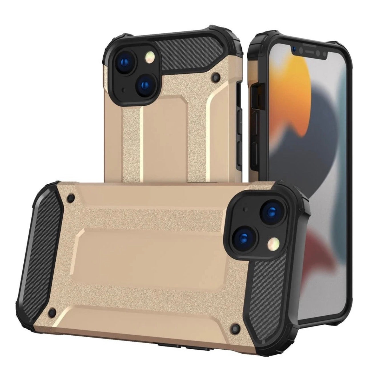 Husa Hybrid Antisoc , iPhone 14  ,Roșu +alte culori