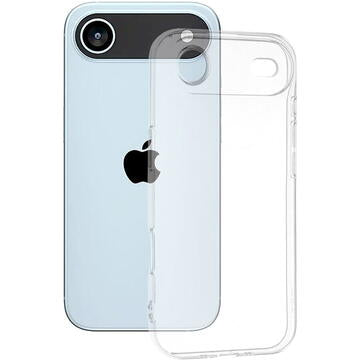 Husă iPhone AIR , UltraSlim, Flexibila din silicon, Transparent