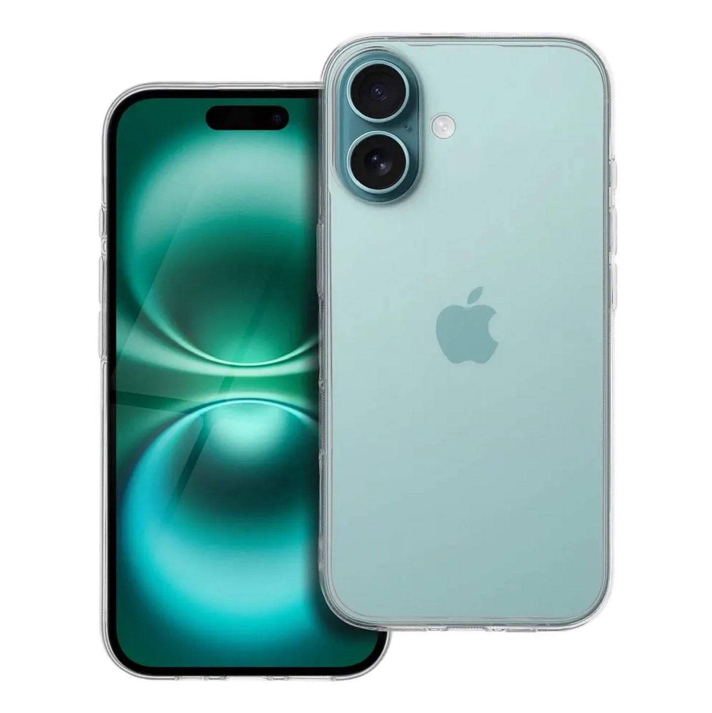 Husa Silicon Transparent, iPhone 16 Plus