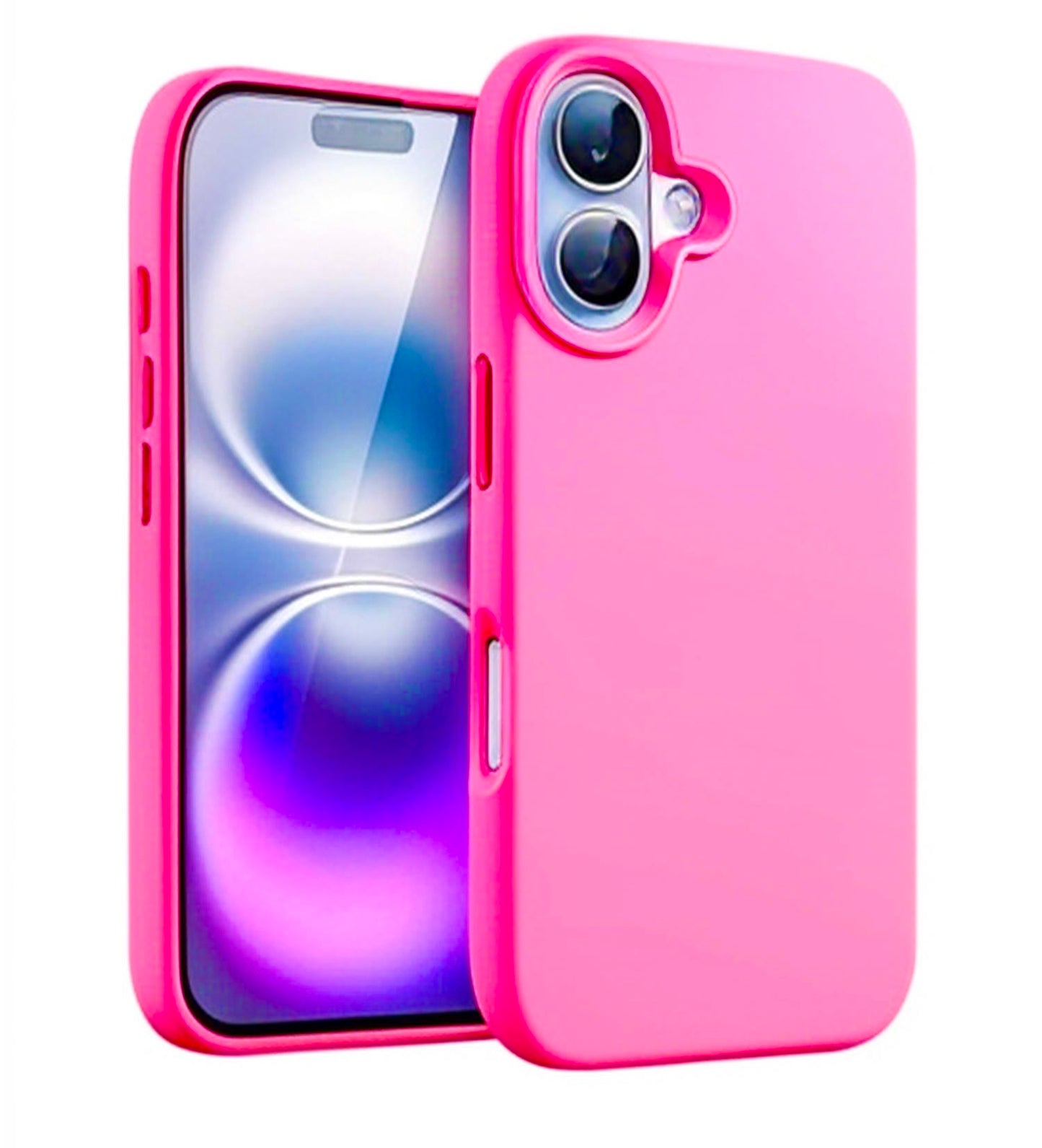 Husa iPhone 17, Silicon, Microfibra in Interior,Rosu + diverse culori