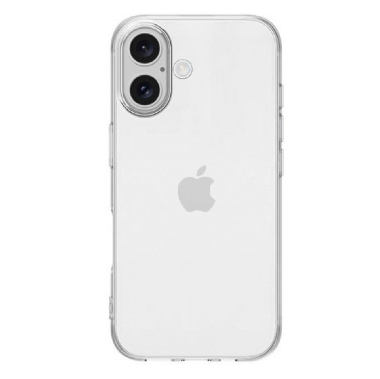 Husa Silicon Transparent, iPhone 16 Plus