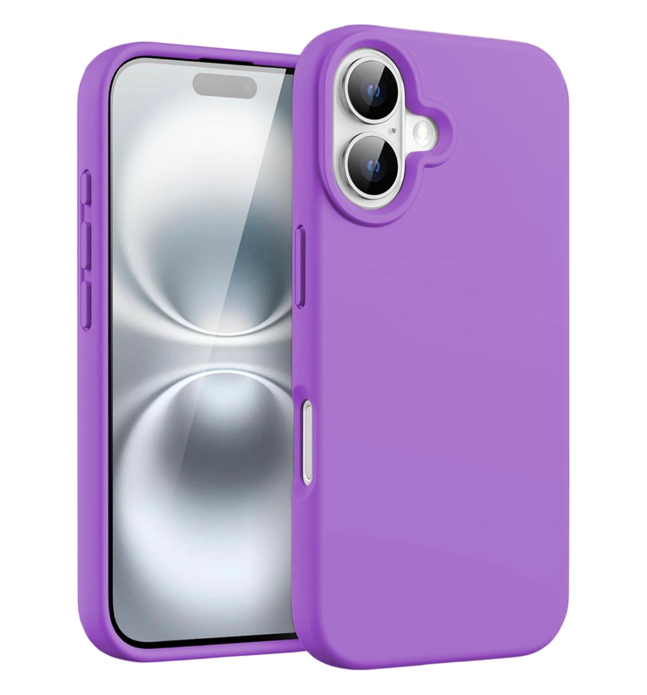 Husa iPhone 16 Plus , Silicon, Microfibra in Interior,Galben + diverse culori