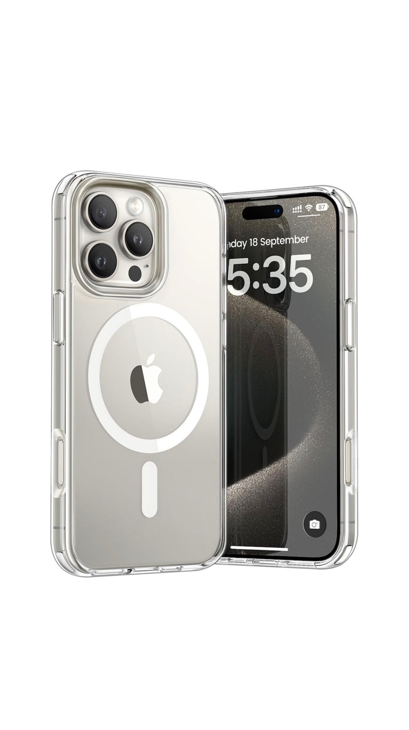 Husa protectie, MagSafe iPhone 12 Pro , Transparent