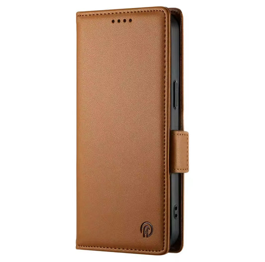 Husa iPhone 17 Pro , piele textura catifelata, tip portofel, stand, inchidere magnetica.Diverse Culori