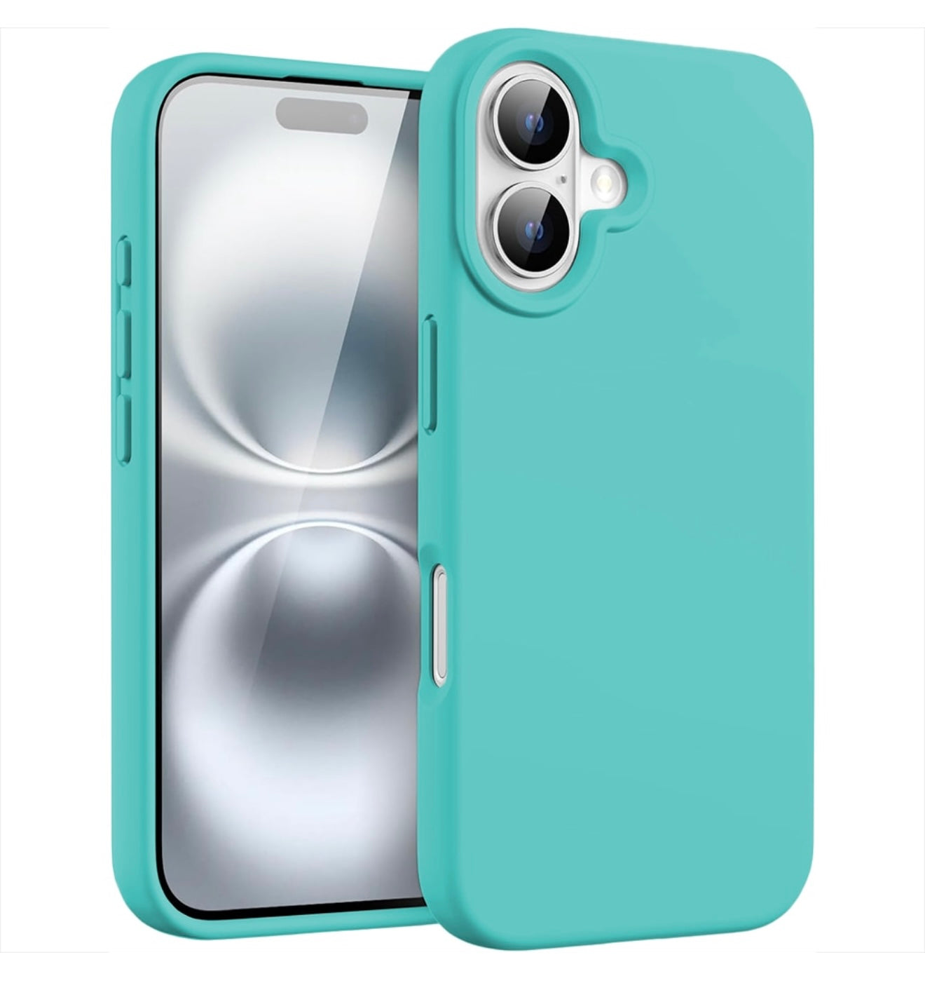 Husa iPhone 16 Plus , Silicon, Microfibra in Interior,Galben + diverse culori