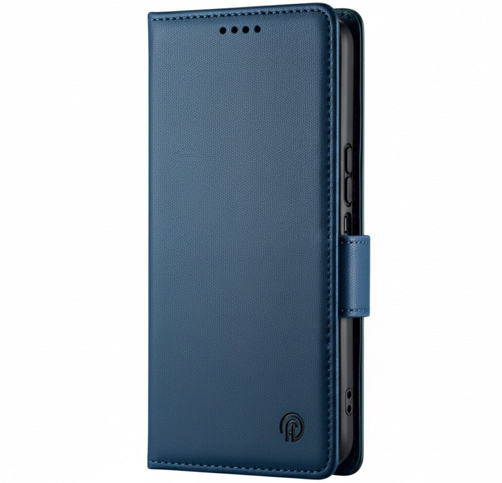 Husa iPhone 15 Pro ,piele Ecologica, tip portofel cu buzunare, inchidere magnetica.Diverse Culori