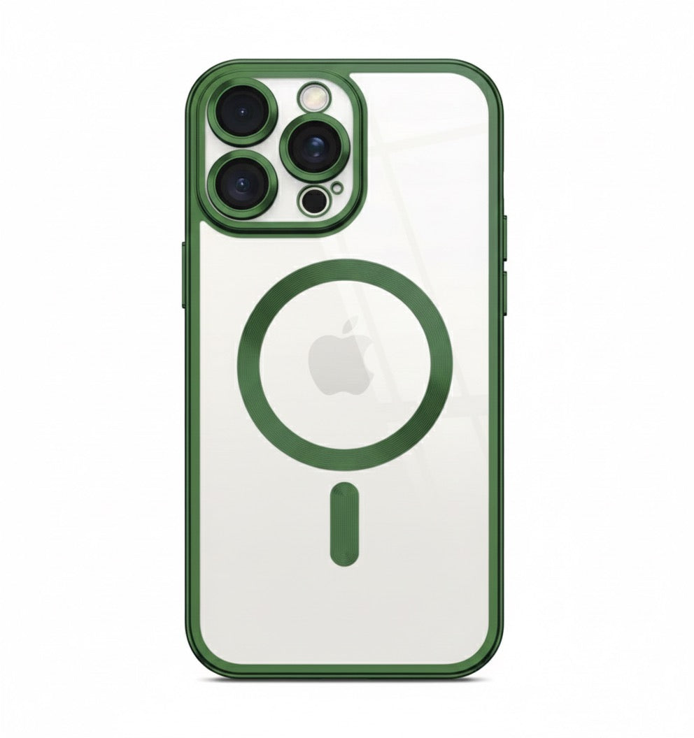 Husa iPhone 15 Pro ,MagSafe si protectie pentru lentile,Auriu+alte culori