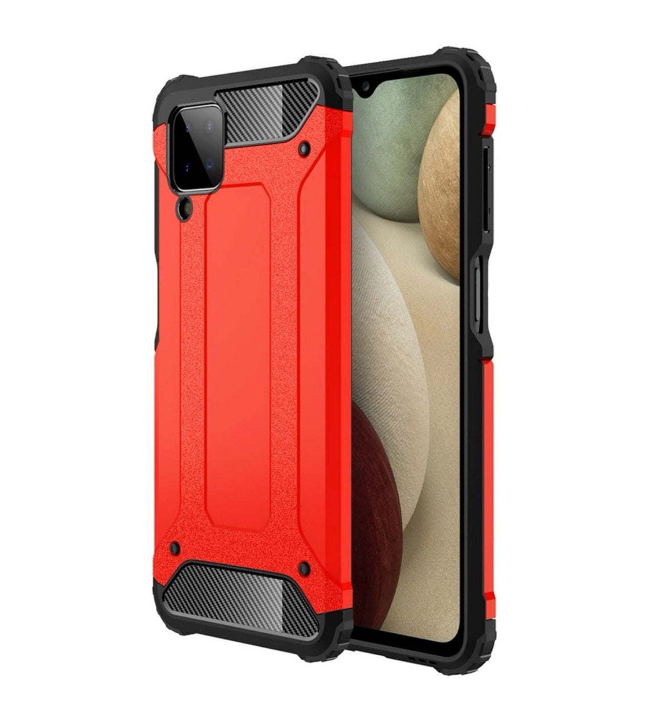 Husa Hybrid Antisoc ,Samsung Galaxy A12 ,Negru +alte culori