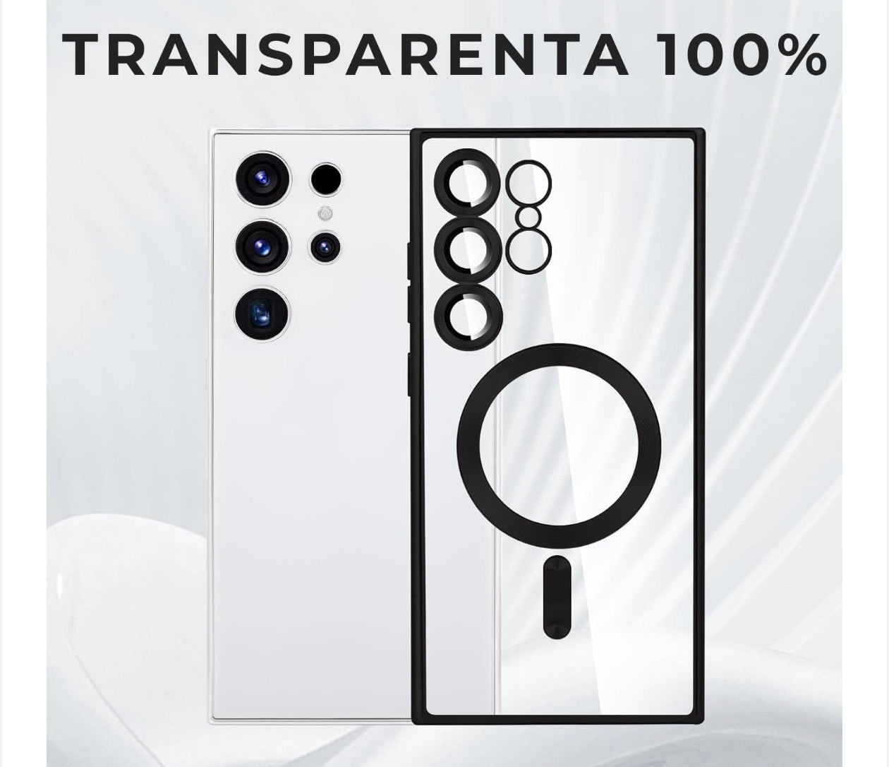 Husa Samsung Galaxy S25 Ultra ,MagSafe si protectie pentru lentile,Albastru +alte culori