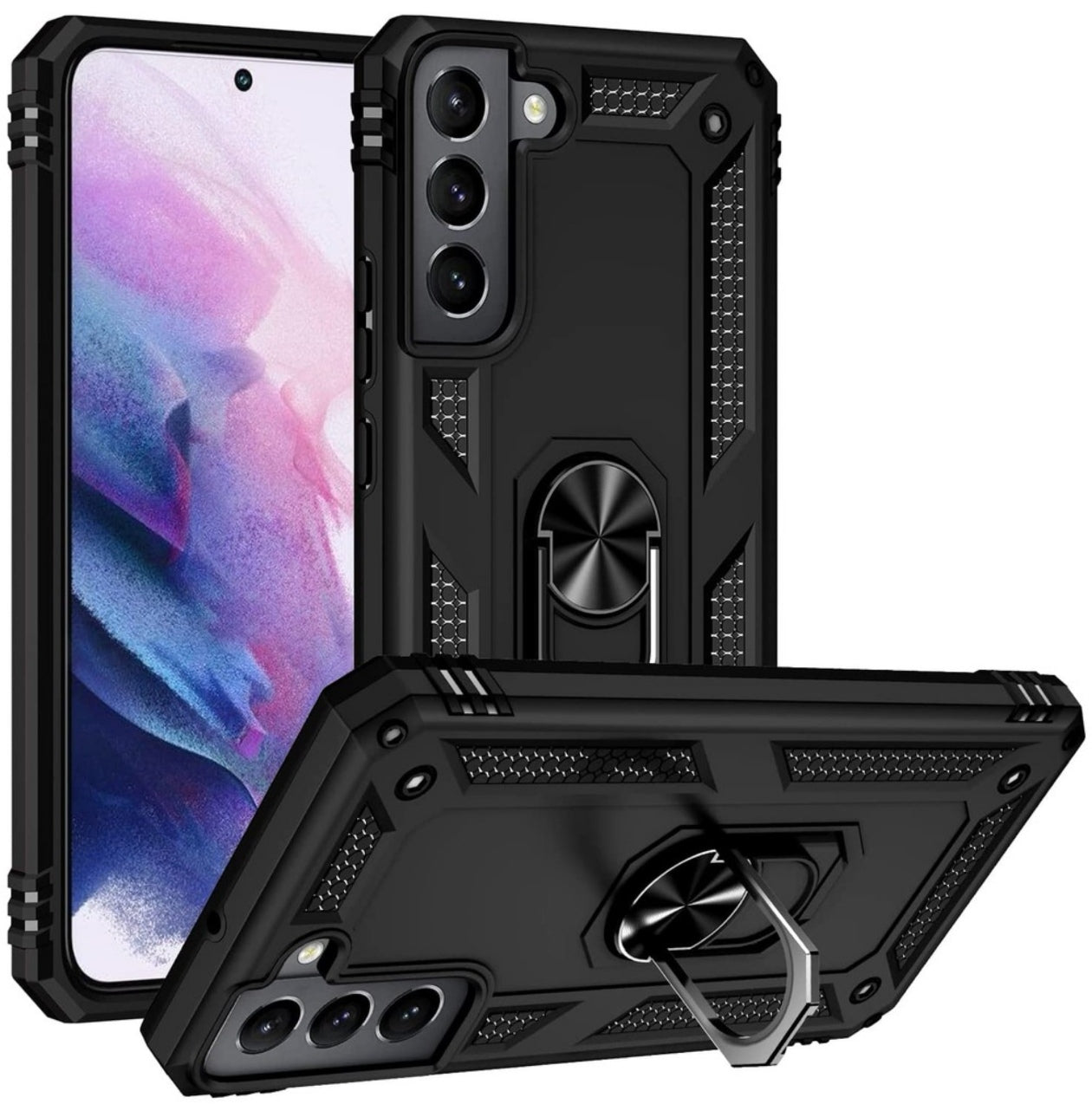 Husa Samsung Galaxy S25 , antisoc Hybrid cu inel