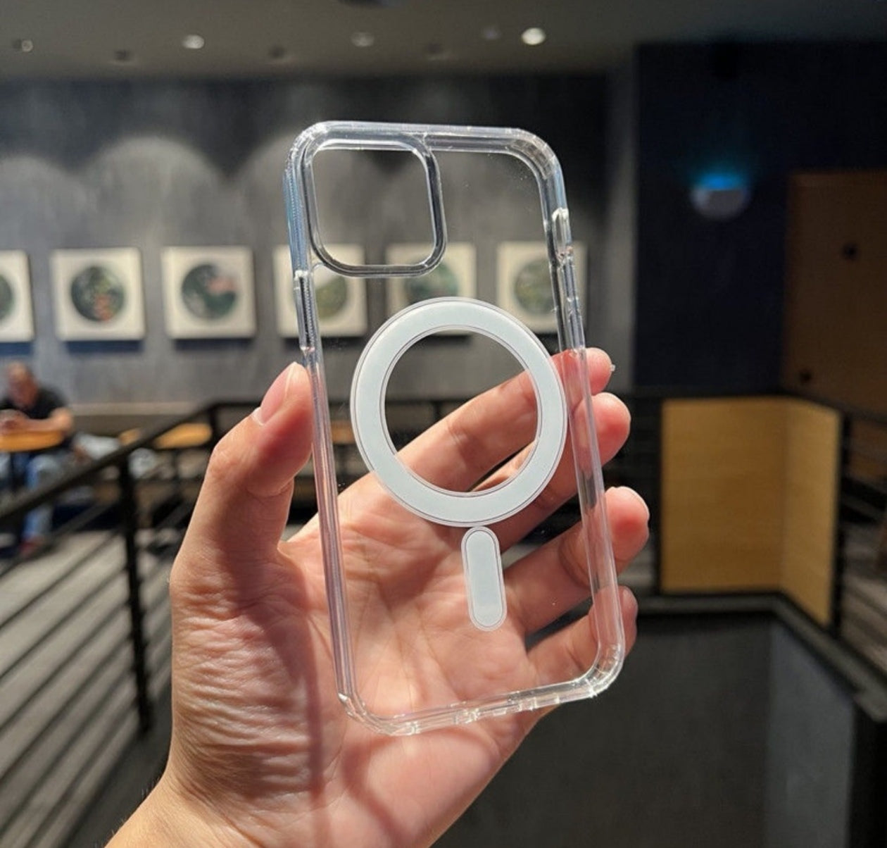 Husa protectie, MagSafe iPhone 11, Transparent