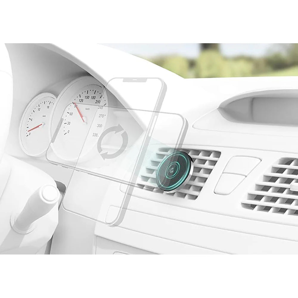 Suport Auto, universal, Magnetic pentru Ventilație, negru,