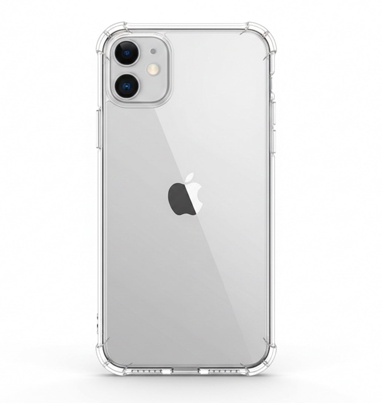 Husa iPhone 12,Antisoc din Silicon Transparent