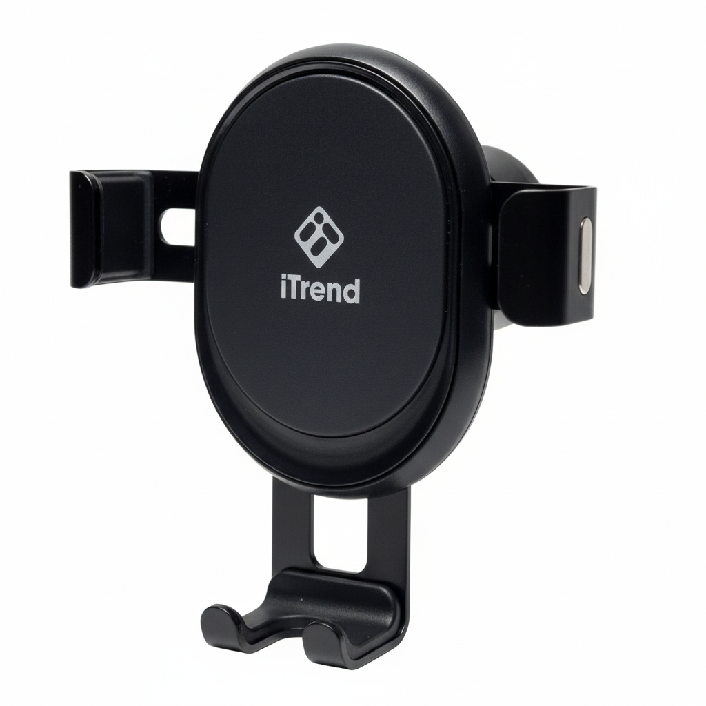 Suport Auto pentru Ventilatie, iTrend HD351, Rotativ, Fixare cu cleme automate, Negru