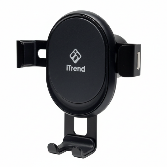 Suport Auto pentru Ventilatie, iTrend HD351, Rotativ, Fixare cu cleme automate, Negru