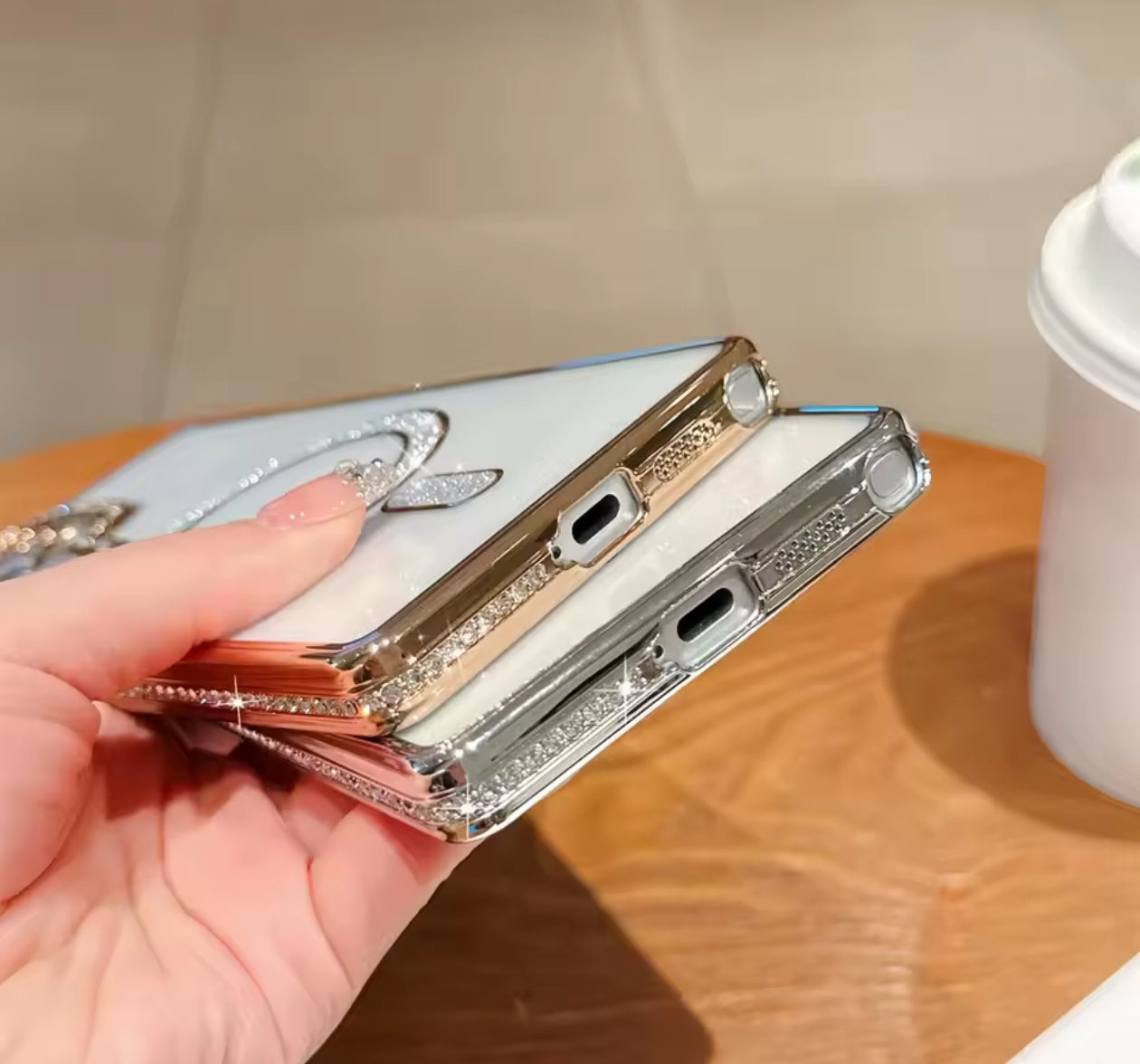 Husa Samsung Galaxy S24 Ultra ,MagSafe,Sclipici,strasuri si Pietre,Albastru +alte culori