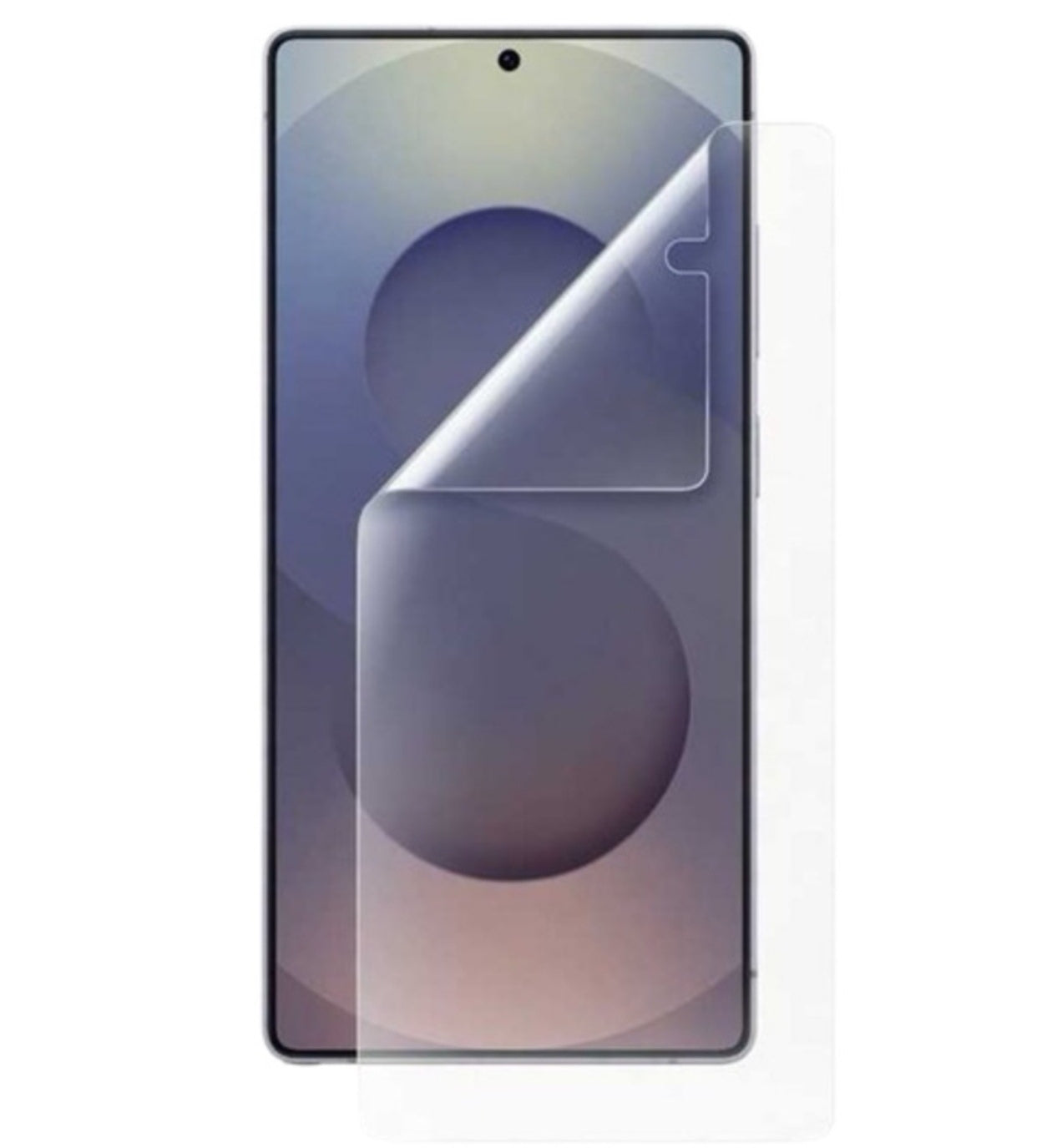 Folie de protectie din Silicon TPU, Samsung Galaxy S25 Ultra, transparentă.