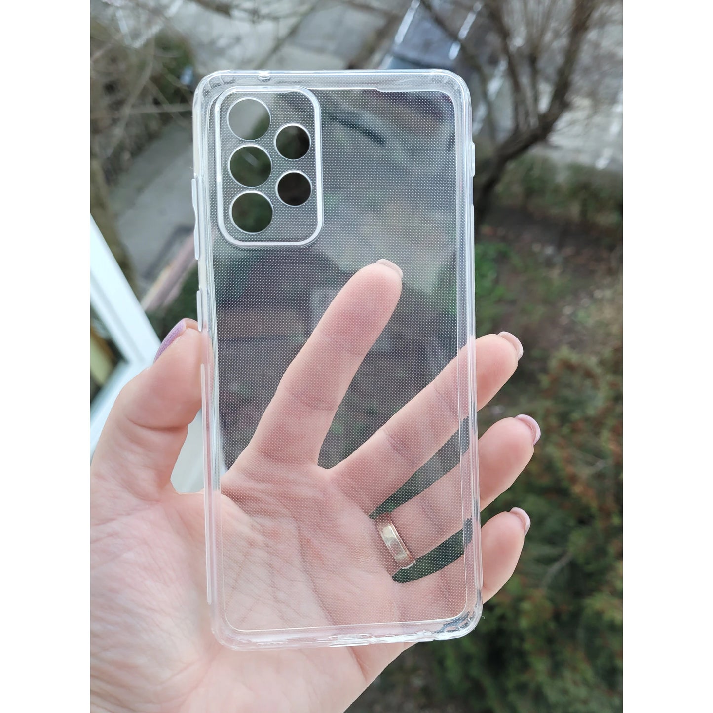 Husa Samsung Galaxy A51, UltraSlim, Flexibila din silicon, Transparenta