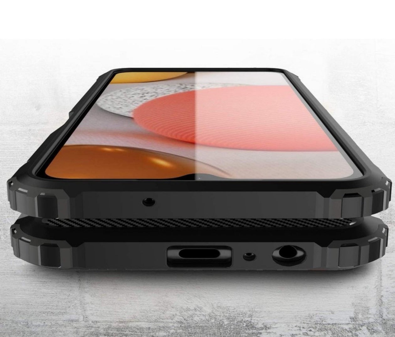 Husa Hybrid Antisoc ,Samsung Galaxy A12 ,Negru +alte culori