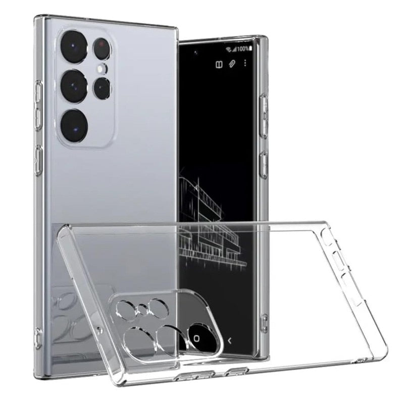 Husa Samsung Galaxy S24 Ultra , UltraSlim, Flexibila din silicon, Transparenta