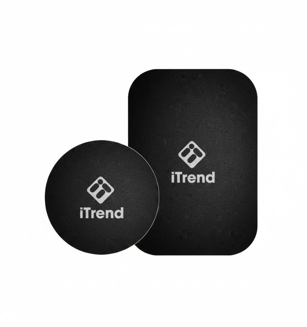Set 2 Placute Metal iTrend 501 Pentru Suport Telefon Magnet