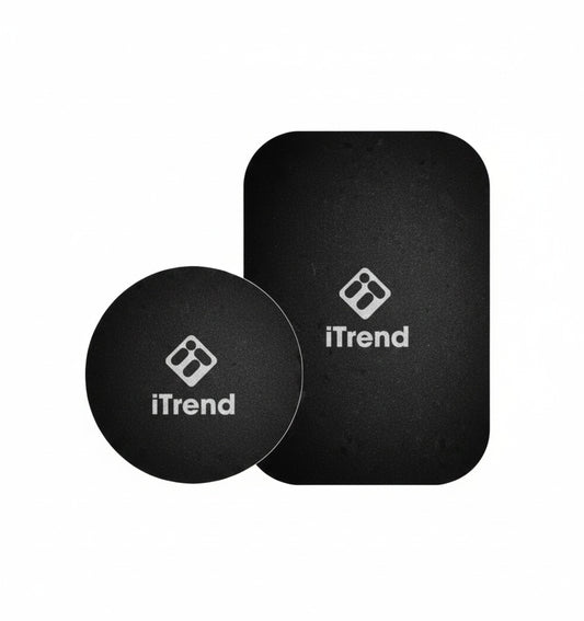 Set 2 Placute Metal iTrend 501 Pentru Suport Telefon Magnet
