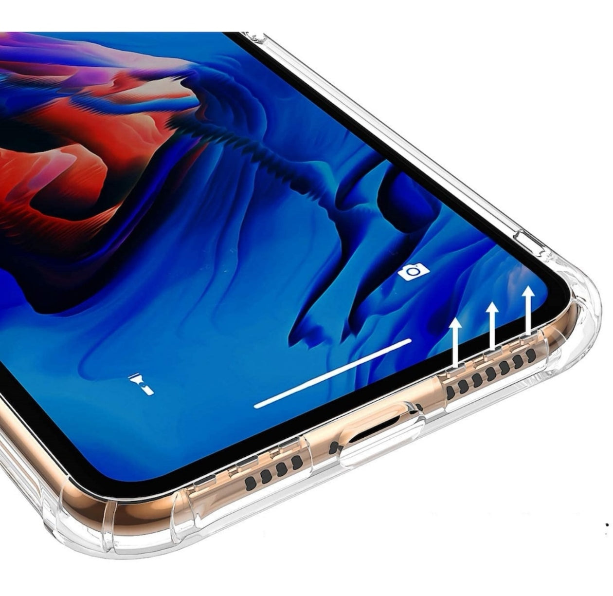 Husa iPhone 12,Antisoc din Silicon Transparent