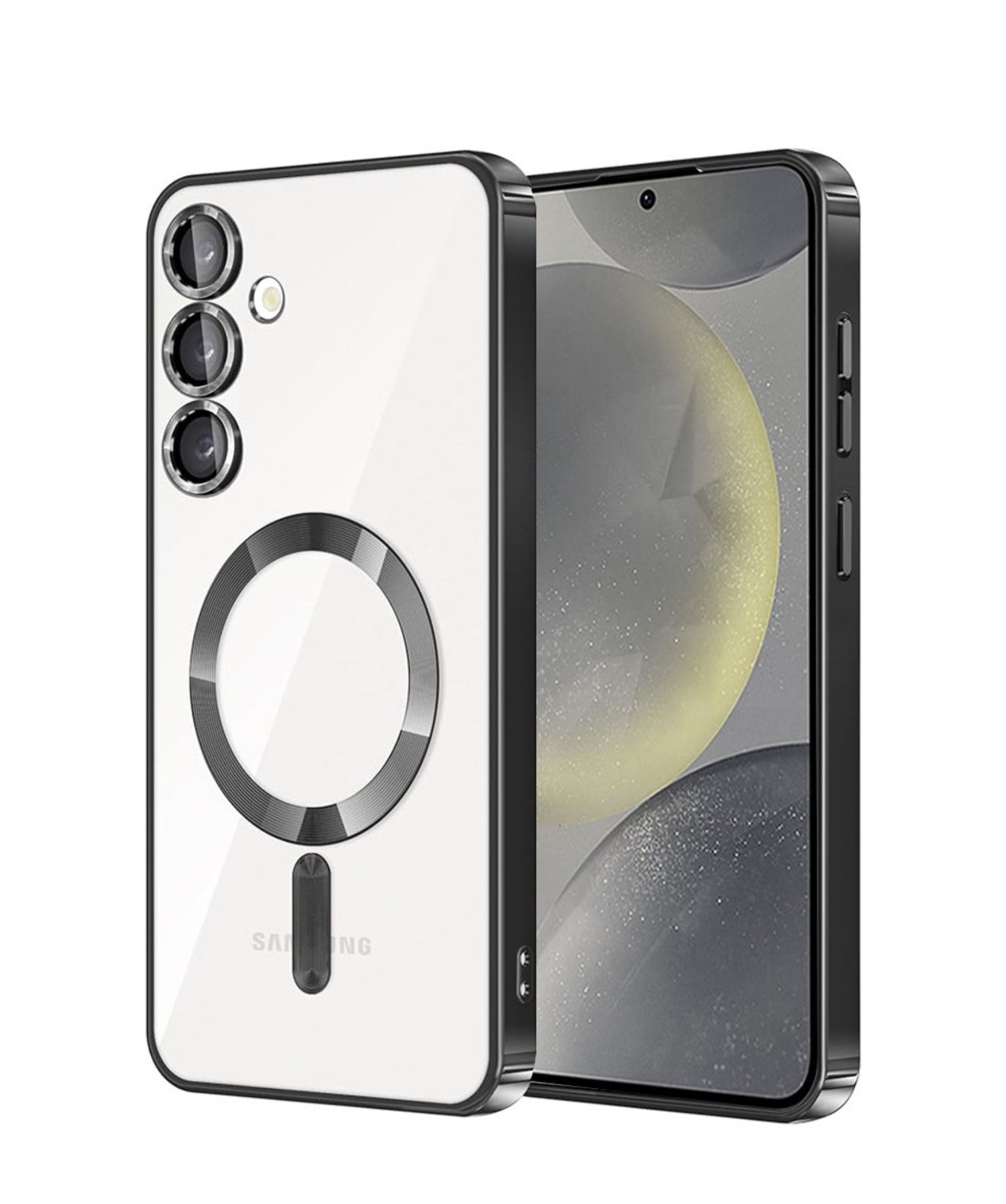 Husa Samsung Galaxy A56 ,MagSafe si protectie pentru lentile,Auriu +alte culori