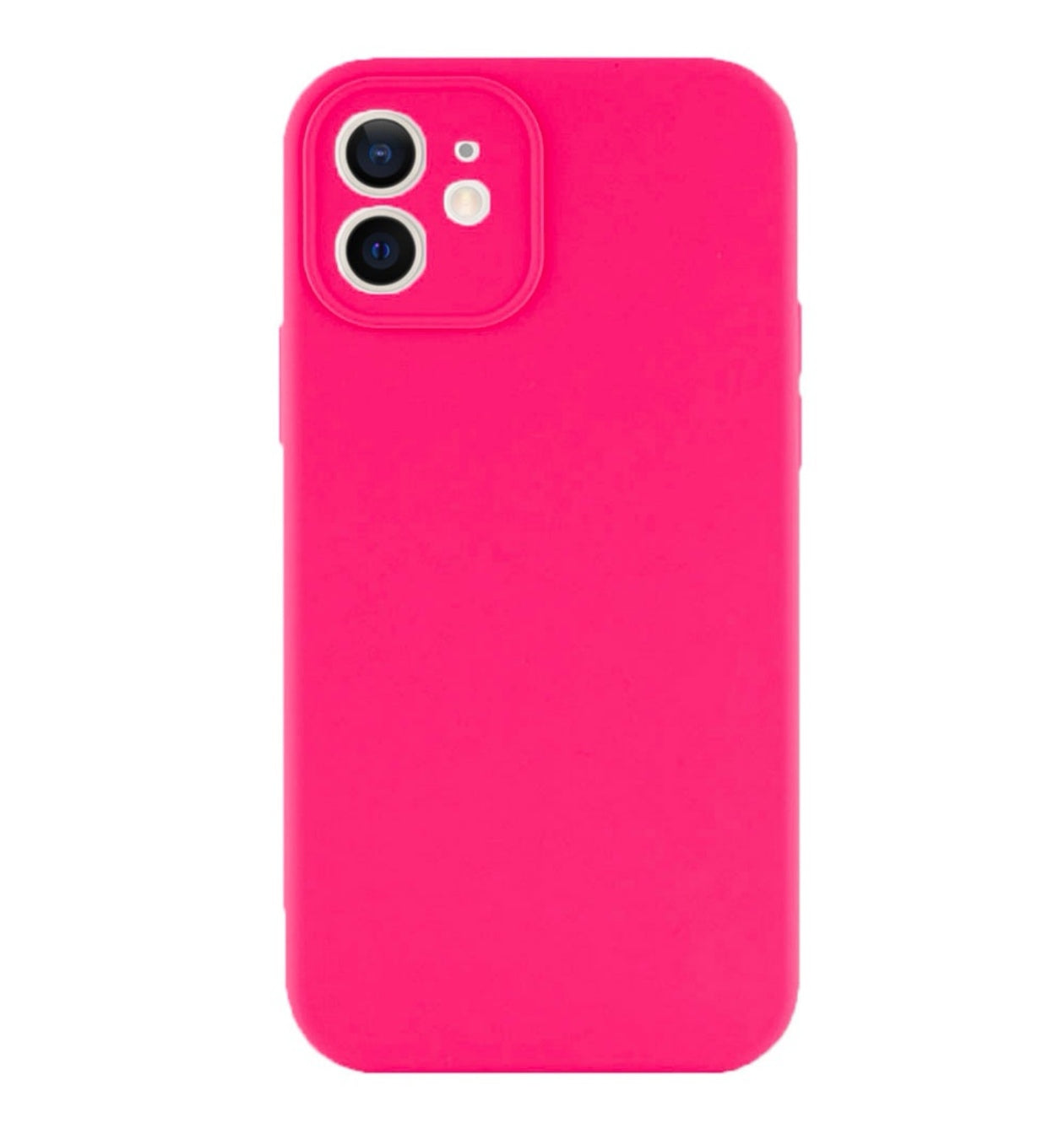 Husa Silicon iPhone 12, Microfibra la interior, Roșu + mai multe culori