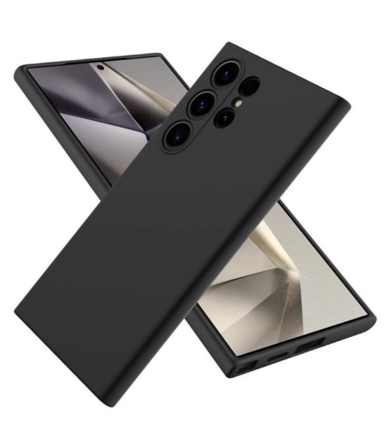 Husa Silicon Samsung Galaxy S25 Ultra, Negru+alte culori