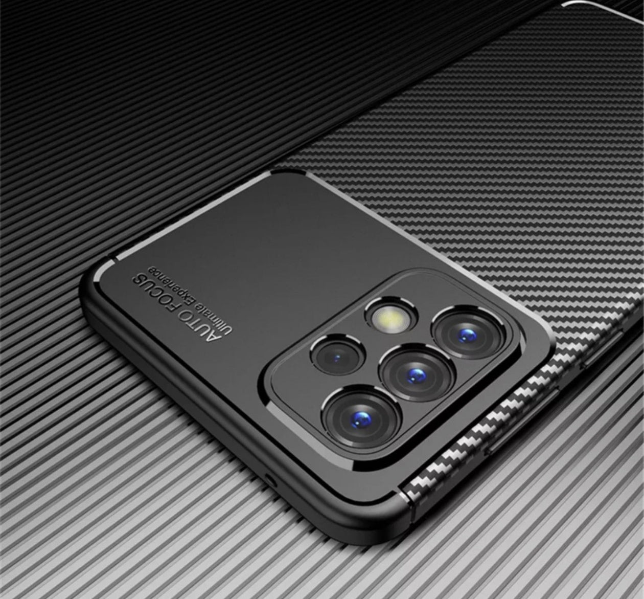 Husa Samsung Galaxy A23 ,antișoc AutoFocus model Carbon.