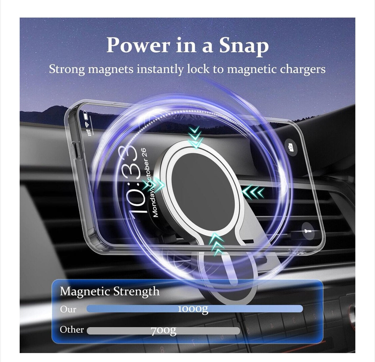 Husa protectie, MagSafe Samsung S25 Ultra, Transparent