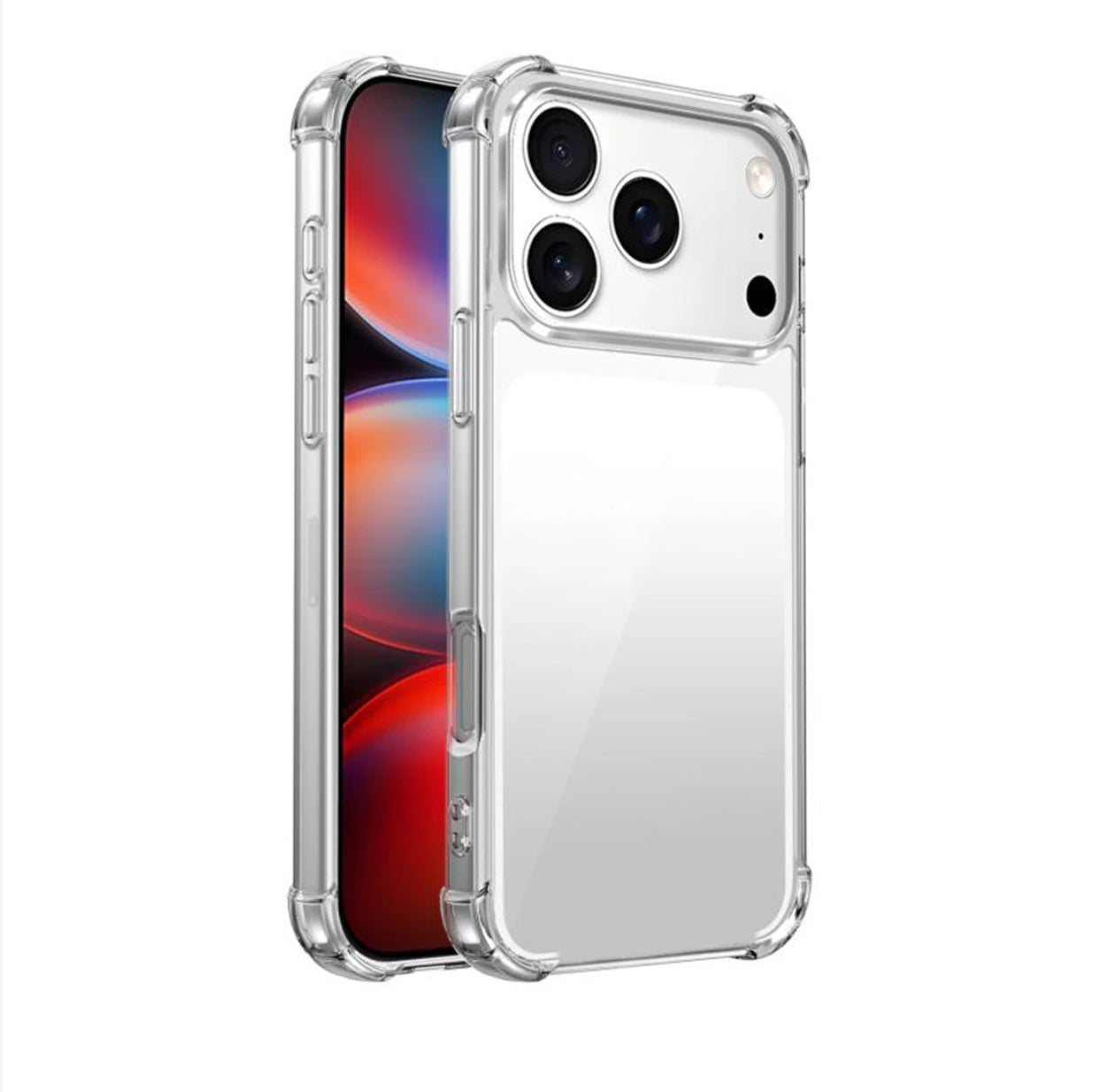 Husa iPhone 17 Pro ,Antisoc din Silicon Transparent