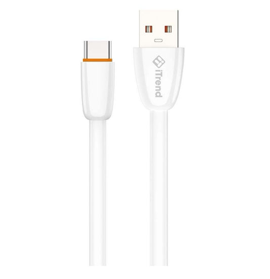 Cablu Type-C la USB-A, 2.1A Fast, 1m, iTrend, Alb