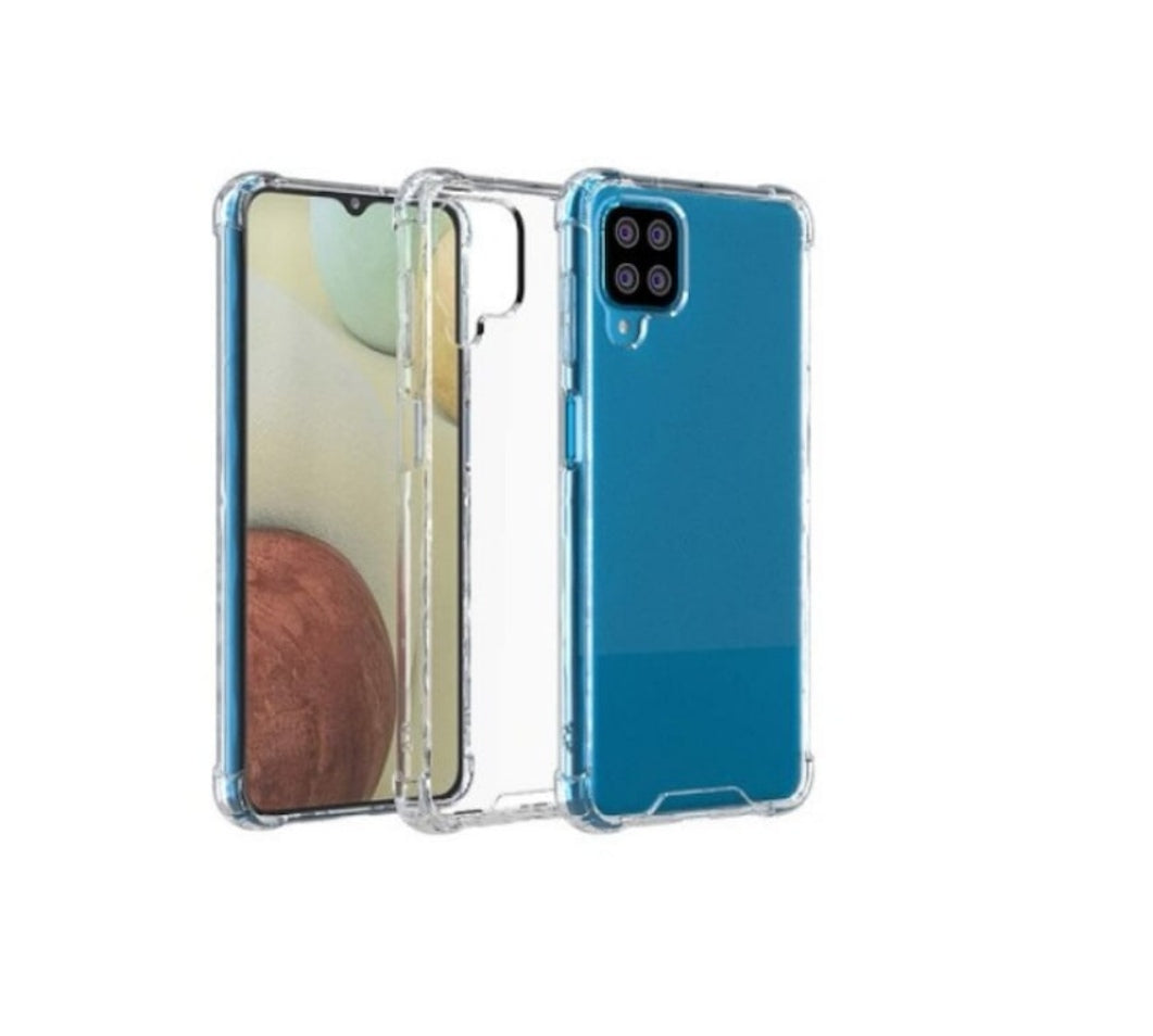 Husa Samsung Galaxy A12 ,Antisoc din Silicon Transparent