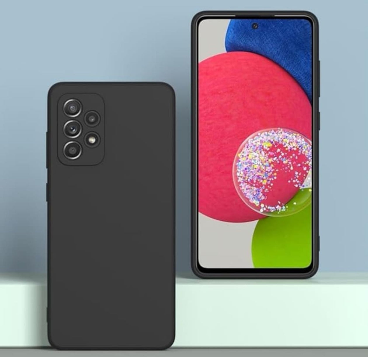 Husa Silicon, Microfibra la interior ,Samsung Galaxy A33, Roșu+alte culori