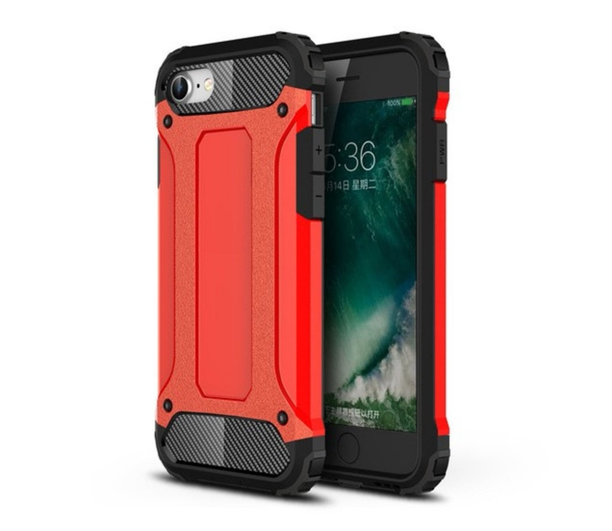 Husa Hybrid Antisoc , iPhone 7+/8+ ,Auriu +alte culori