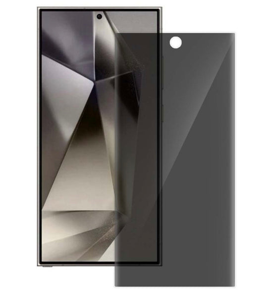 Folie de protectie din Silicon TPU, textură mată, Samsung Galaxy S25 Ultra, PRIVACY.