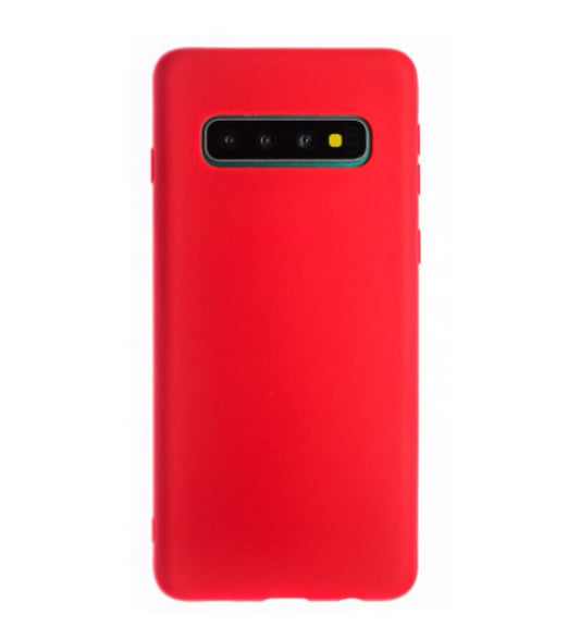 Husa Silicon Samsung Galaxy S10  , Roșu + diverse culori