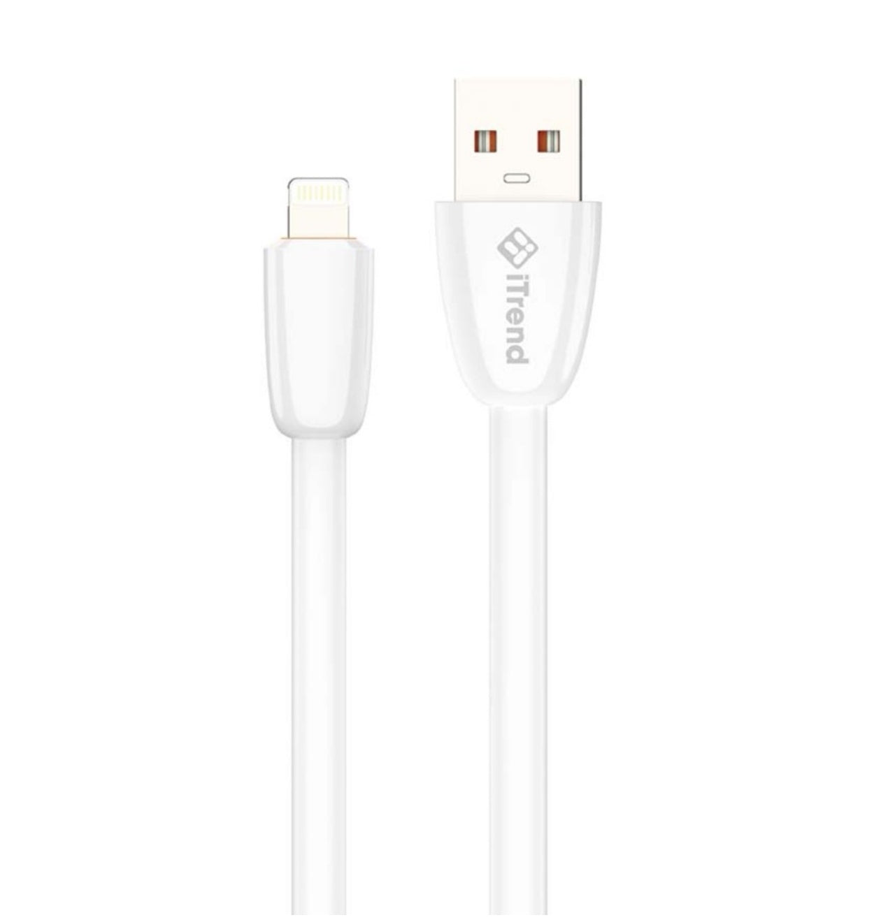 Cablu iPhone, Lightning la USB-A,2.1A Fast Charging, 1M, iTrend CA16L, Alb
