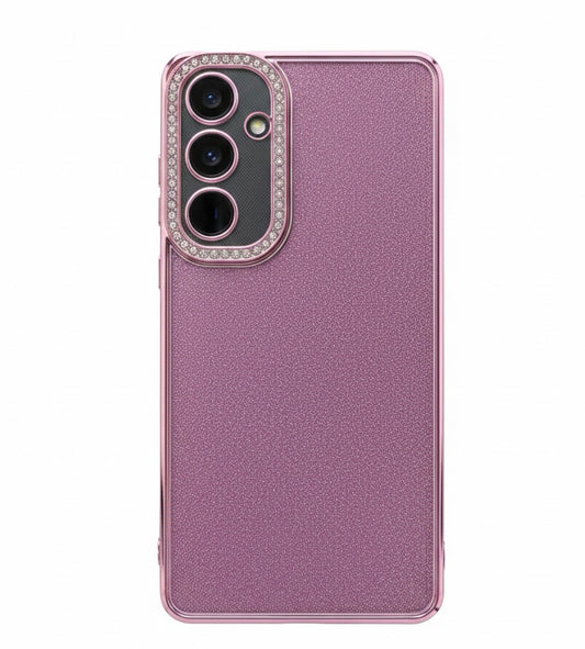 Husa Samsung Galaxy A05s ,Sclipici,strasuri si pietre pe margini, Roz+alte culori