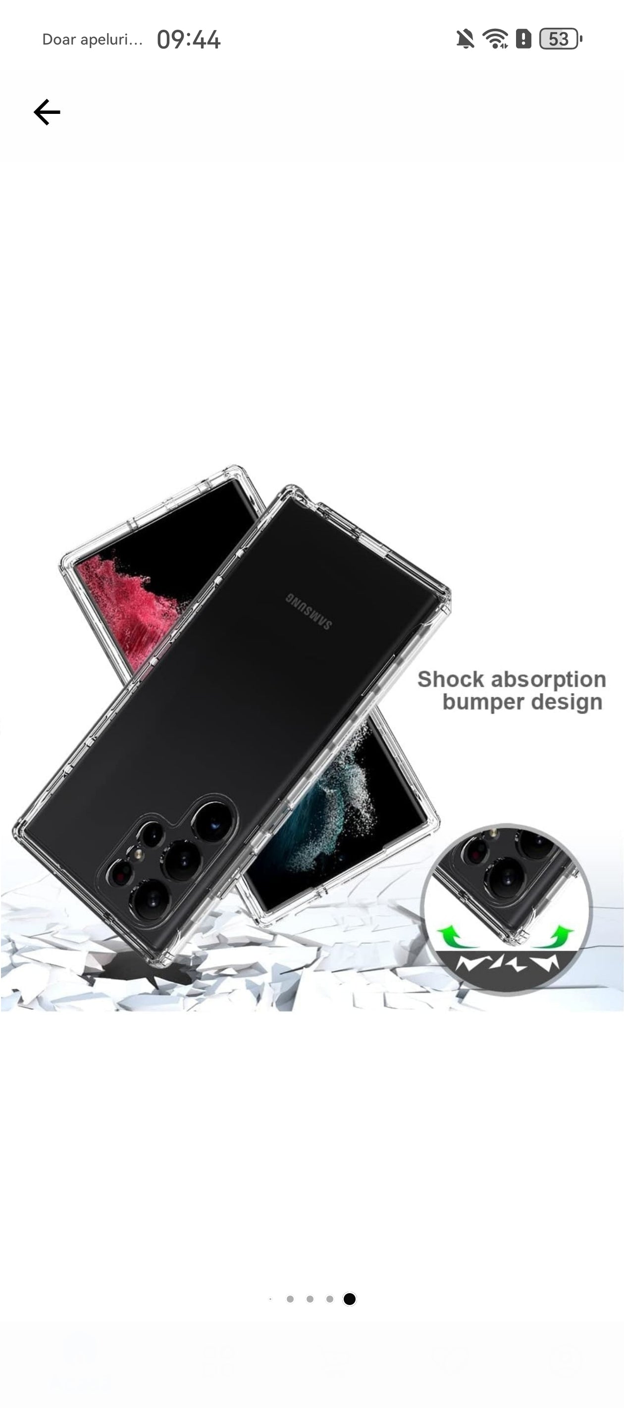 Husa 360 , Samsung Galaxy A23, Transparent fata+spate