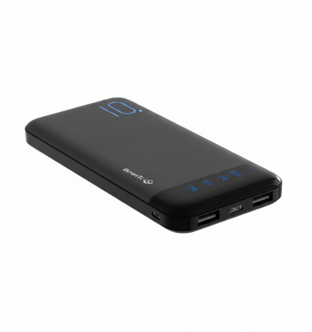 Baterie Externă iTrend PB303, 10000mAh, 2 x USB, Incarcare Rapidă, Negru