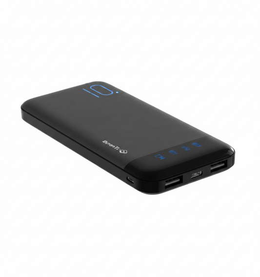 Baterie Externă iTrend PB303, 10000mAh, 2 x USB, Incarcare Rapidă, Negru