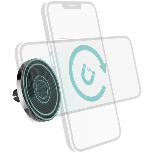 Suport Auto, universal, Magnetic pentru Ventilație, negru,