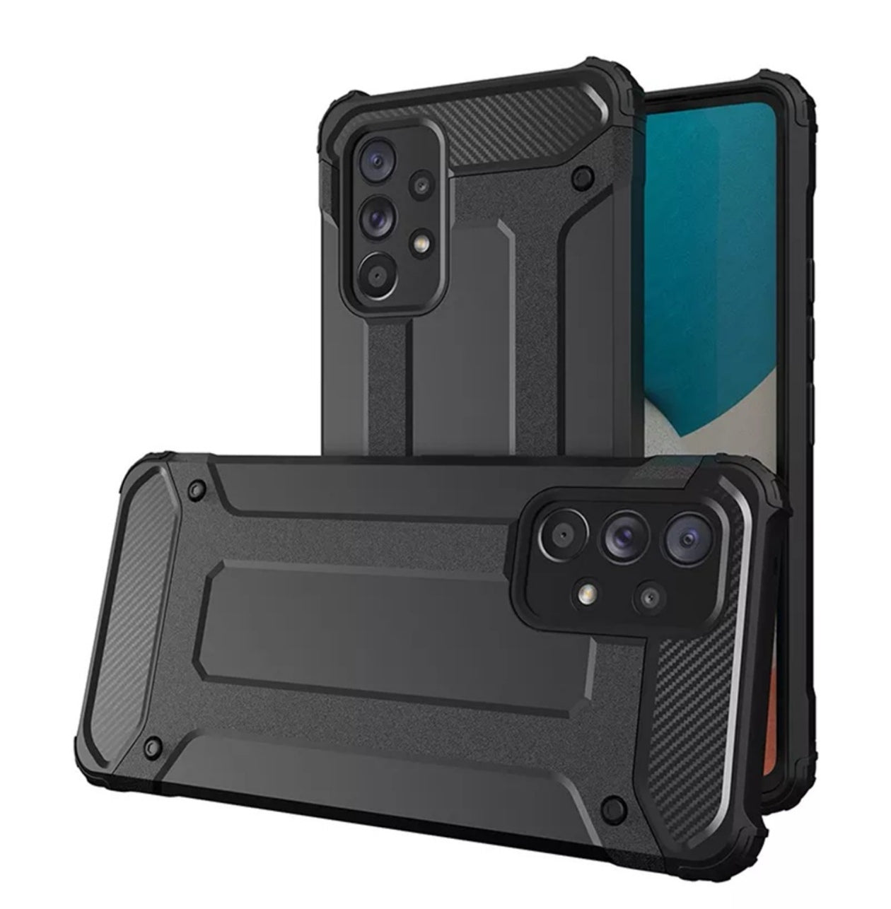 Husa Hybrid Antisoc , Samsung A23 ,Auriu +alte culori