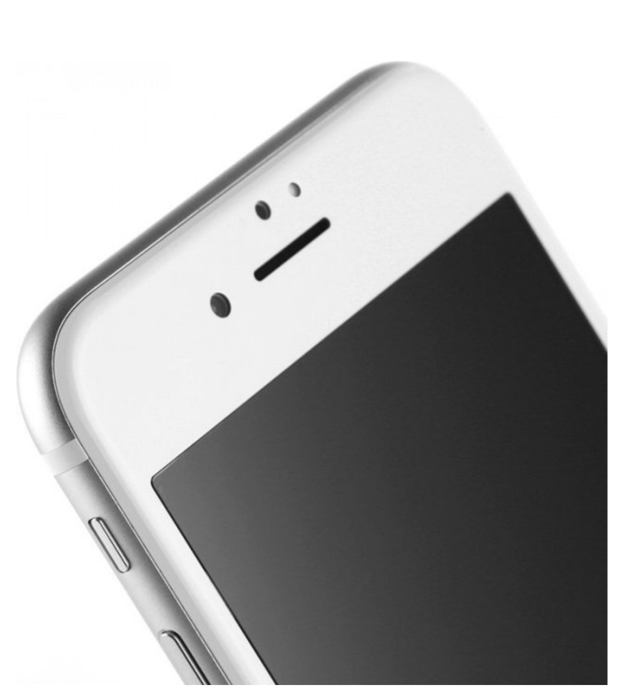 Folie Sticlă securizată  iPhone 7+/8+, Negru/Alb